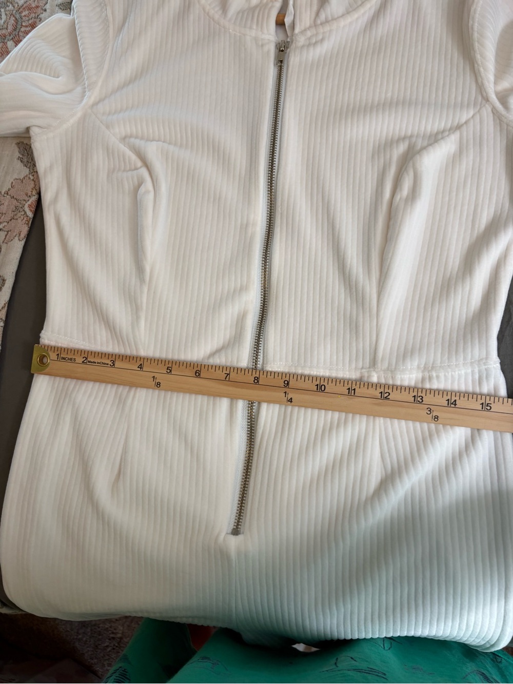 Fabletics Plush Rib Hooded Jumpsuit. Size Medium. - Picture 11 of 16